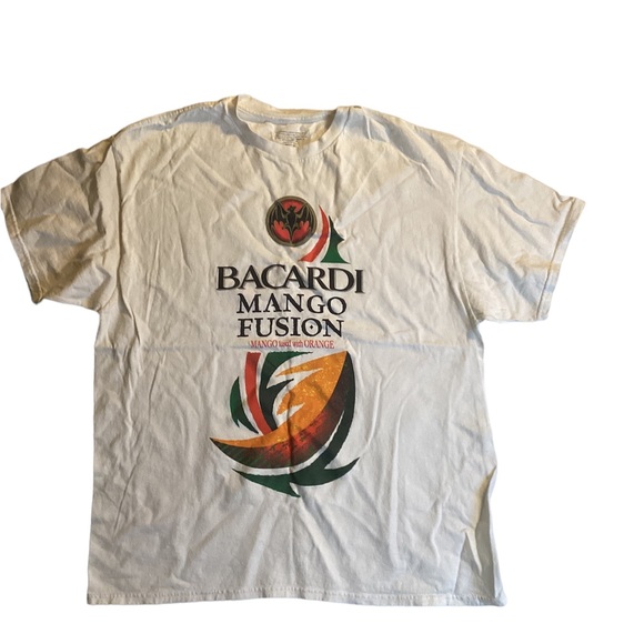Vintage 2014 Bacardi Mango Fusion Tee Size XL - Picture 1 of 4